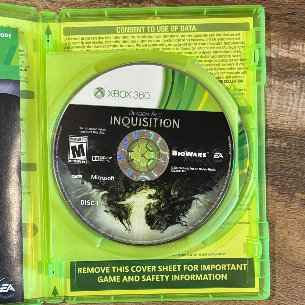 Dragon Age Inquisition Deluxe Edition Video Game for Xbox 360